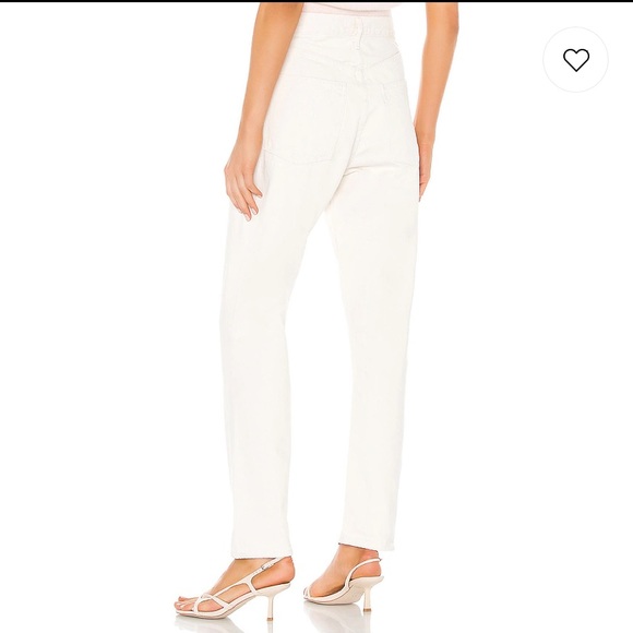 AGOLDE 90’s Mid Rise Loose Fit In Paper - Picture 3 of 10